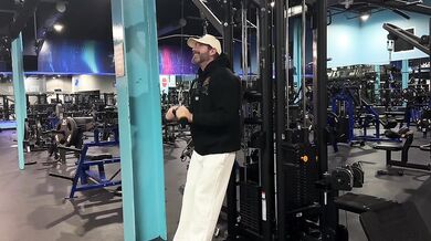Train Triceps with Brock Swole Destroyed Gushing Choked