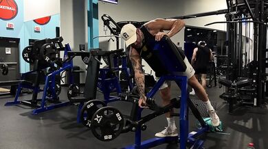 Full Back Day with Brock Swole Destroyed Gushing Choked