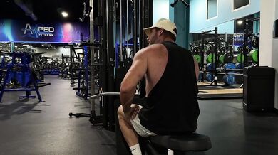 Full Back Day with Brock Swole Destroyed Gushing Choked