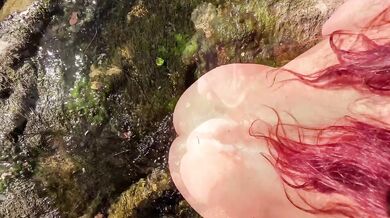 Romantic Redhead French Milf Levrette Destroyed By Unknown Blonde In Water Beach Blowjob Gushing Orgasm Exhibitionism Public Amateur