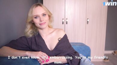 My friend's mom sat on my face and took my virginity