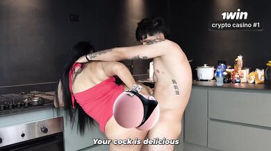 My Mom Leaves Me Home With the Housekeeper... OMG! She's a MILF with a huge ass.