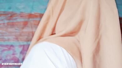 Indonesian bokep videos. lick a hijab girl's ass hole and fuck her pussy~Free_widow