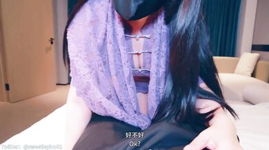 When Maternal Love Touches the Boundary of Taboos ~ Purple Battle Robe Experiences Creampie!