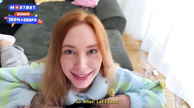 Tried to rob a stranger girl in the woods, but she sucked all the robber's sperm