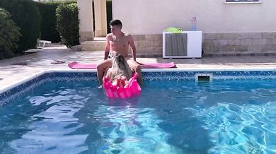 La neighbor's mom gets sheepishly fucked in doggystyle and takes him like mom!