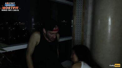 Bisexual Threesome Hot Nightclub Party Anal Creampie