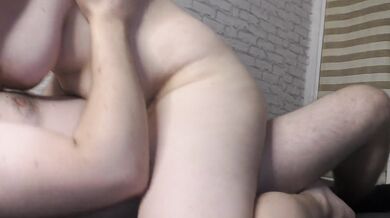Fat virgin guy first time having sex without condom and cum deep inside real pussy