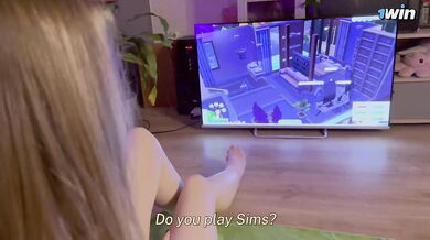 Stepsister thanked me with a blowjob and anal