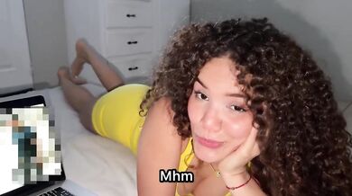 Verified Amateur Latina Stepsister Virgin First Time Blowjob POV Destroyed Gushing