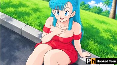Master Roshi And Bulma Destroyed With Gushing Choked Hungers