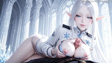 Animated Ice Elf Destroyed By Anal Footjob And Blowjob Titjob Hentai