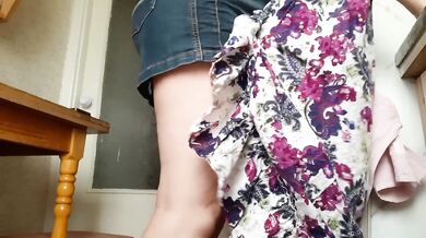 Kitchen Sex Destroyed Me With Lesbian Strapon Toys Choked Gushing Quick Cum