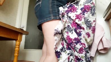 Kitchen Sex Destroyed Me With Lesbian Strapon Toys Choked Gushing Quick Cum
