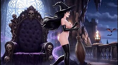 Nude Witch Destroyed By AI 3D Animation Gushing Naked Hd Porn