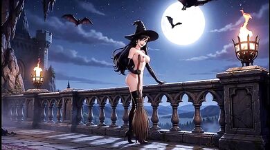 Nude Witch Destroyed By AI 3D Animation Gushing Naked Hd Porn