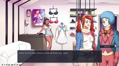 Big Dick Cashier Destroyed with Creampie and Anal in Milfs Plaza Game