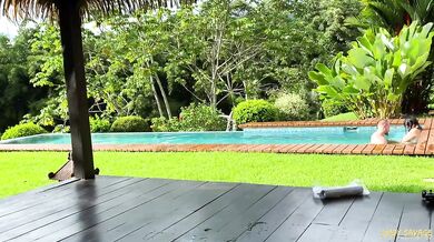 Caught Fucking At The Pool But Didnt Stop SukiSukiGirl Andy Savage Costa Rica Public Amateur Asian Couple WMAF Facial Cumshot