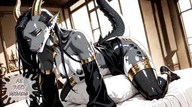 Bad Dragon Girl Destroyed Your Cock Tonight With Brazilian ASMR JOI Futa Animation