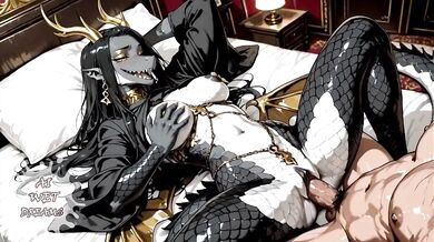 Bad Dragon Girl Destroyed Your Cock Tonight With Brazilian ASMR JOI Futa Animation