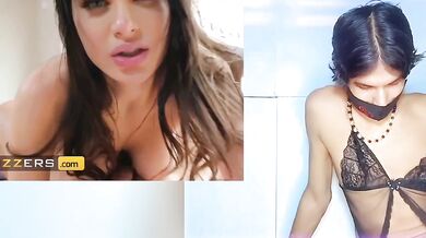 Lana Rhoades Big Tits Destroyed Gushing Choked Deepthroat