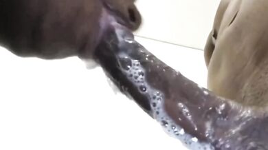 Ebony Sloppy Blowjob Compilation With Gushing Deepthroat And Raw POV