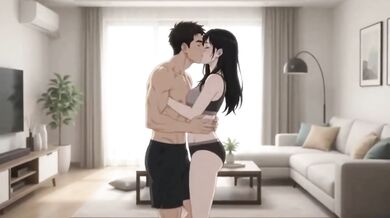 She Caught Me Looking At Her Workout And Punished Me With A Big Tits Stepsister Creampie