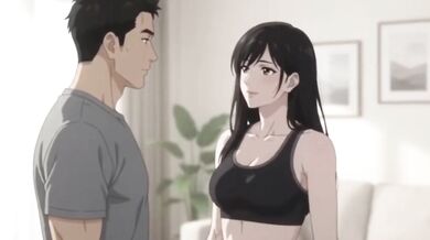 She Caught Me Looking At Her Workout And Punished Me With A Big Tits Stepsister Creampie