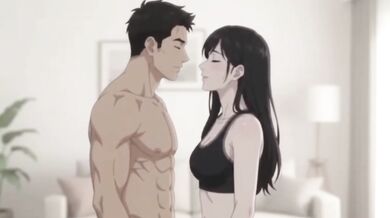 She Caught Me Looking At Her Workout And Punished Me With A Big Tits Stepsister Creampie