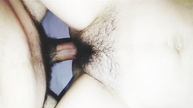Hairy Milf MILF Rides Big Dick And Leaves Pussy Wet With Big Creampie