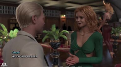 ANGELS LOVE 37 Big Ass MILF Visual Novel Gameplay Destroyed Gushing Choked