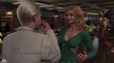 ANGELS LOVE 37 Big Ass MILF Visual Novel Gameplay Destroyed Gushing Choked