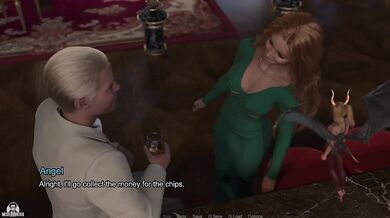 ANGELS LOVE 37 Big Ass MILF Visual Novel Gameplay Destroyed Gushing Choked