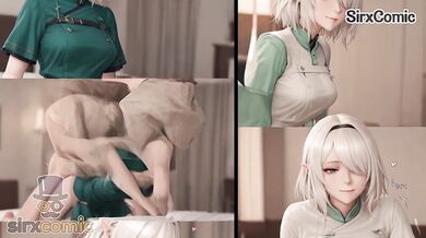 Shelirionach Cosplay Hot Nurse Blowjob Destroyed by Wizardry Variants Daphne SirxComic Exclusive Cumshot HD Porn Uncensored Rough Sex Big Tits