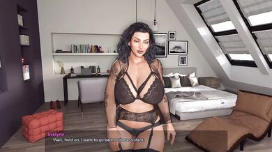Goth MILF Big Ass Destroyed My Body 3D Animation