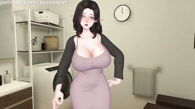 Horny Step Mom Seduces You For Cowgirl Creampie With Big Tits