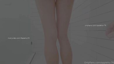 Rough Asian MILF In Shower Swallow Cum Big Cock Hardcore Real Blowjob