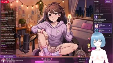 Horny Streamer Destroyed By Big Dick Gushing Hentai Gameplay