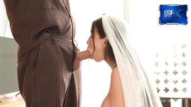 Bride Cheats Before Wedding Sucks Stranger Big Cock Gushing Cumshot Face Fuck