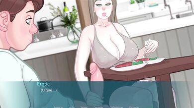 SexNote 78 Destroyed Best Friend Mom Handjob Cumshot Dinner Big Tits Milf