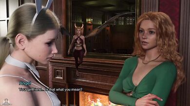 Angel's Love Destroyed Big Tits MILF Cartoon Visual Novel Gameplay