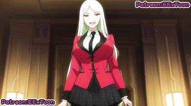 Kakegurui Hentai Exclusive HD Porn Juraku Sachiko Destroyed Gushing Blowjob Cumshot Rough Sex Uncensored