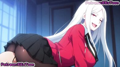 Kakegurui Hentai Exclusive HD Porn Juraku Sachiko Destroyed Gushing Blowjob Cumshot Rough Sex Uncensored