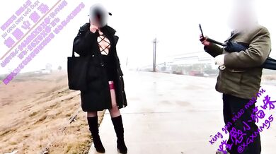 Emotional Lingerie Seduces Old Man Says He Wants Sex Public Outdoor