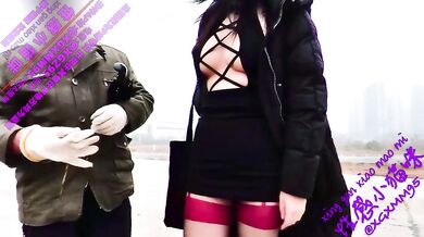 Emotional Lingerie Seduces Old Man Says He Wants Sex Public Outdoor