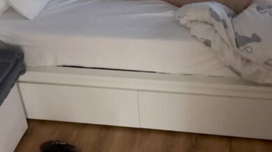 Caught Jerking Off Thick Curvy Amateur Then Destroyed By Rough Doggy Style Handjob
