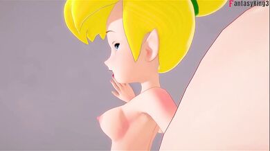 Tinkerbell Pussy Pounded on the Beach Hentai Anime POV Blowjob Big Ass Anime