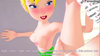 Tinkerbell Pussy Pounded on the Beach Hentai Anime POV Blowjob Big Ass Anime