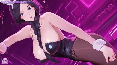 Bleach Bunny Suit Hentai Retsu Unohana Big Tits Blowjob For Boss By PandaDaddy