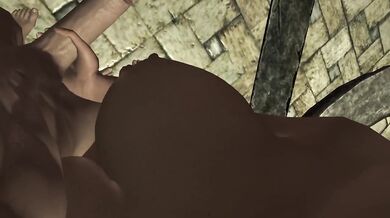 Destroyed Gushing Choked Dick Sucking POV Blue Palace Skyrim Taker